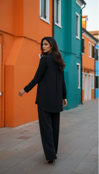 Oversized Top & Trouser Casual Co-ords