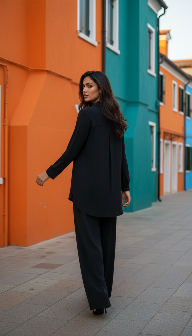 Oversized Top & Trouser Casual Co-ords