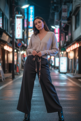 Soto Black Yala Pants - Organic Jean