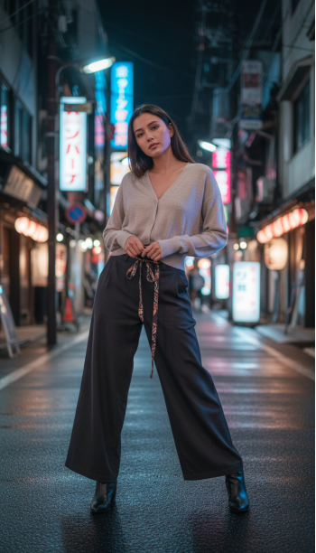 Soto Black Yala Pants - Organic Jean