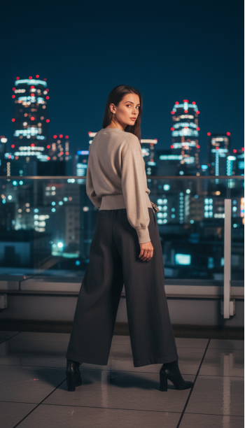 Soto Black Yala Pants - Organic Jean