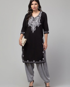 Women Grey Solid Formal Contemporary Fit Leggins